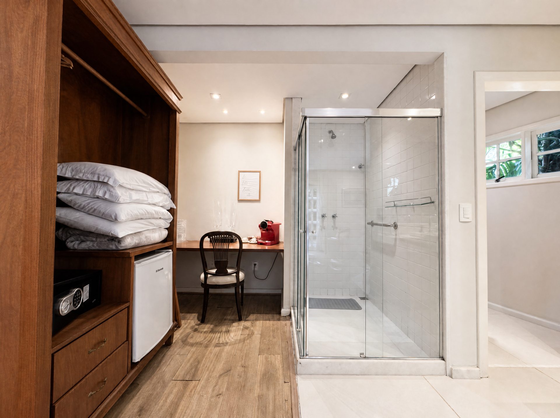 Suíte Premium com hidromassagem da Locanda Della Mimosa