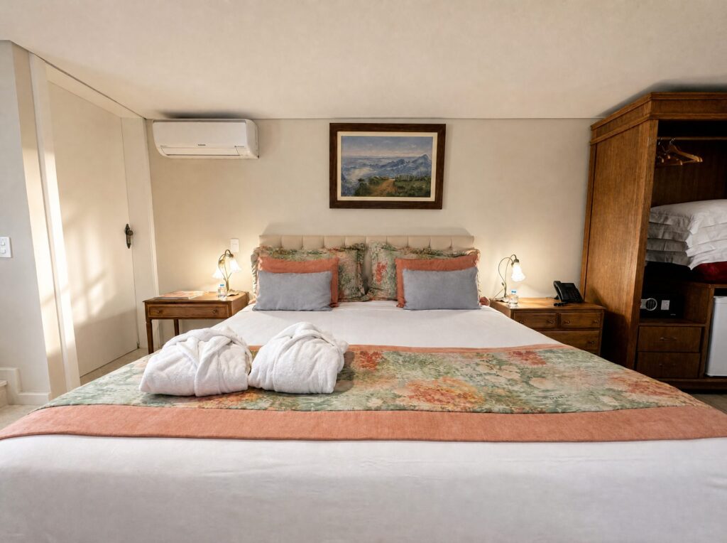 Suíte Premium com hidromassagem da Locanda Della Mimosa