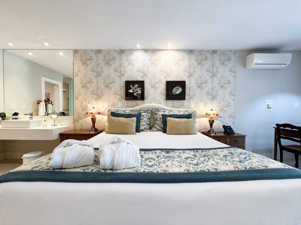 Suíte Premium com hidromassagem da Locanda Della Mimosa