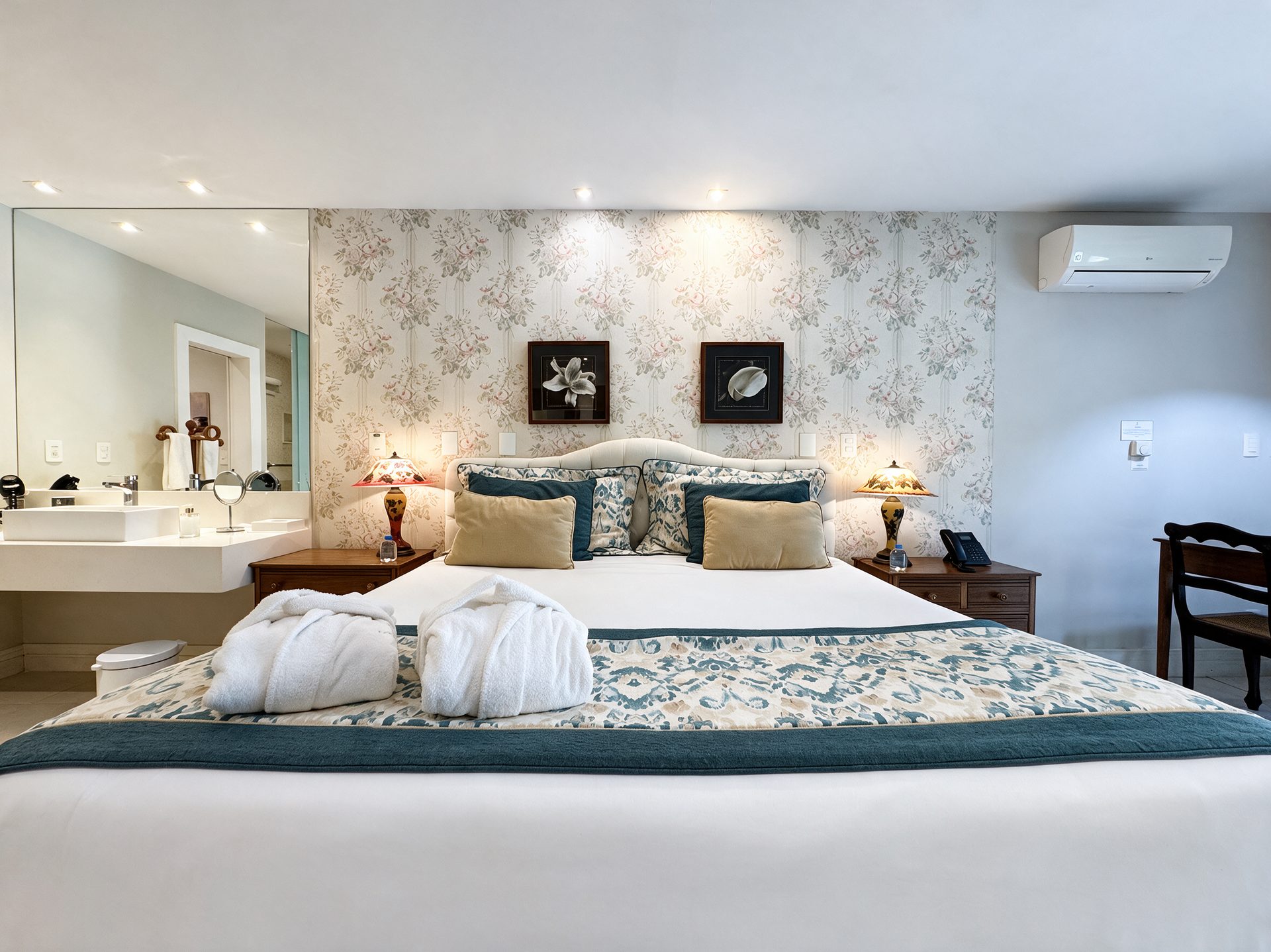 Suíte Premium com hidromassagem da Locanda Della Mimosa