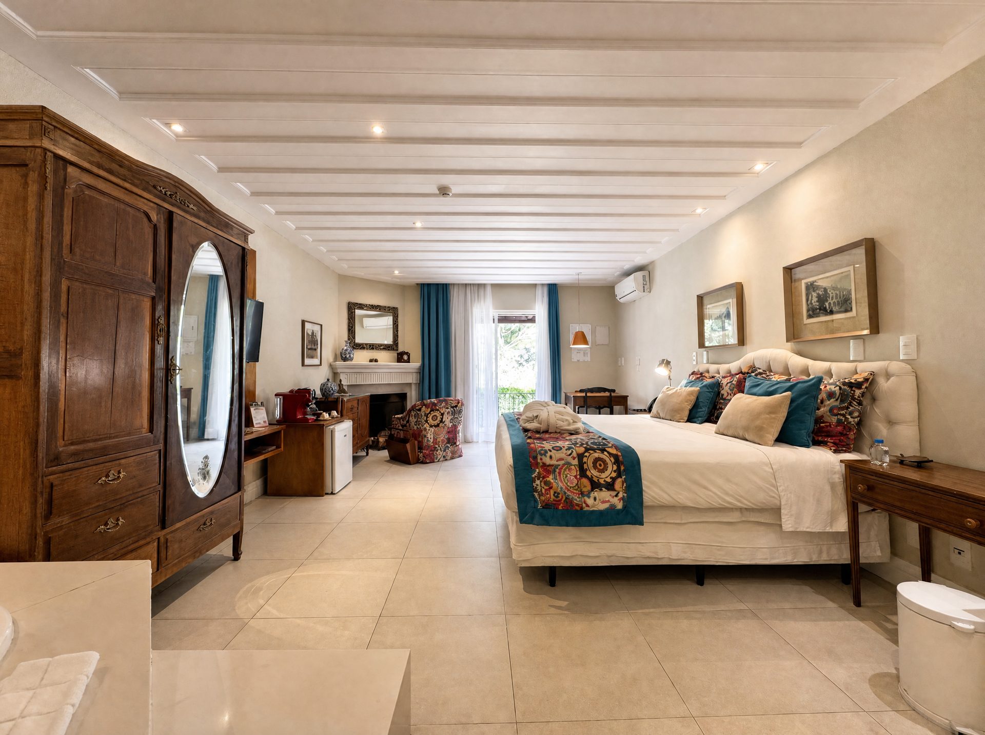 Suíte Premium com hidromassagem da Locanda Della Mimosa