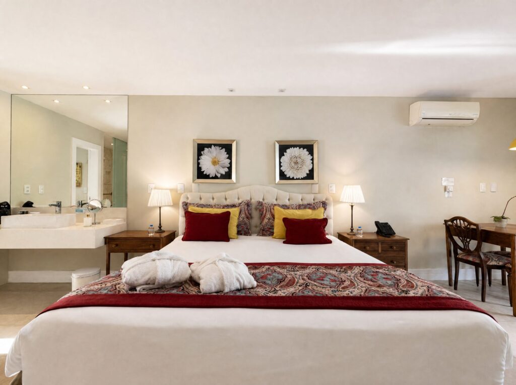 Suíte Premium com hidromassagem da Locanda Della Mimosa
