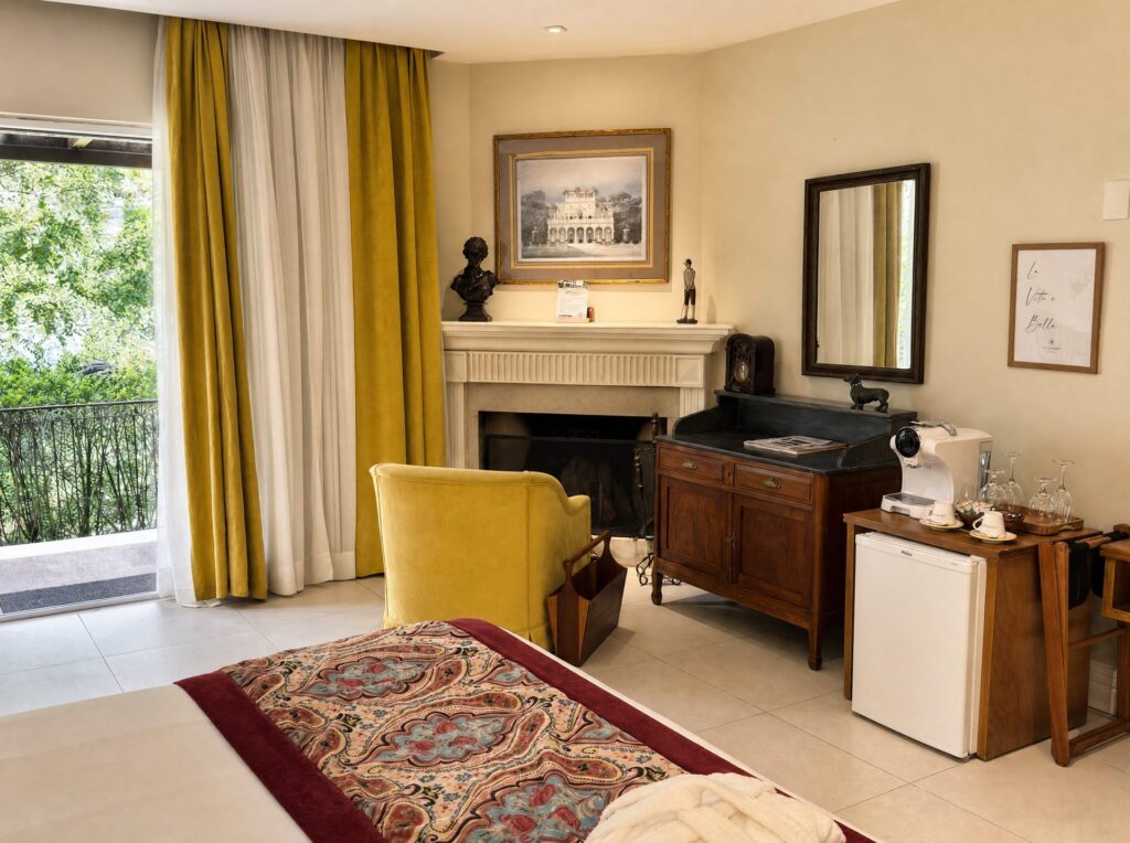 Suíte Premium com hidromassagem da Locanda Della Mimosa