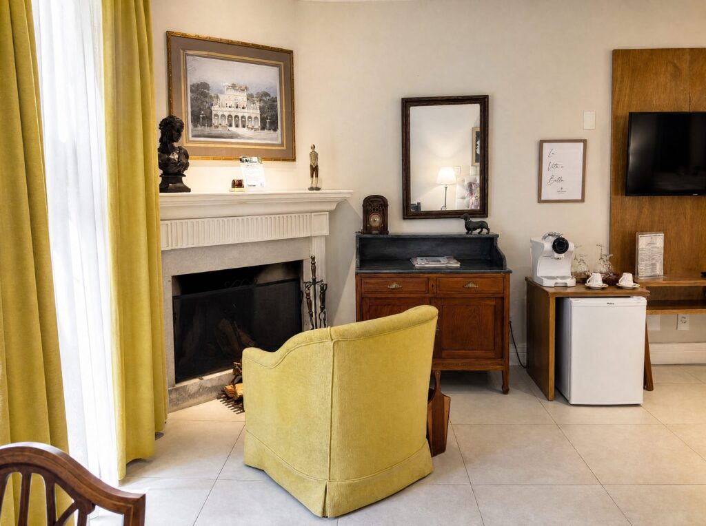 Suíte Premium com hidromassagem da Locanda Della Mimosa