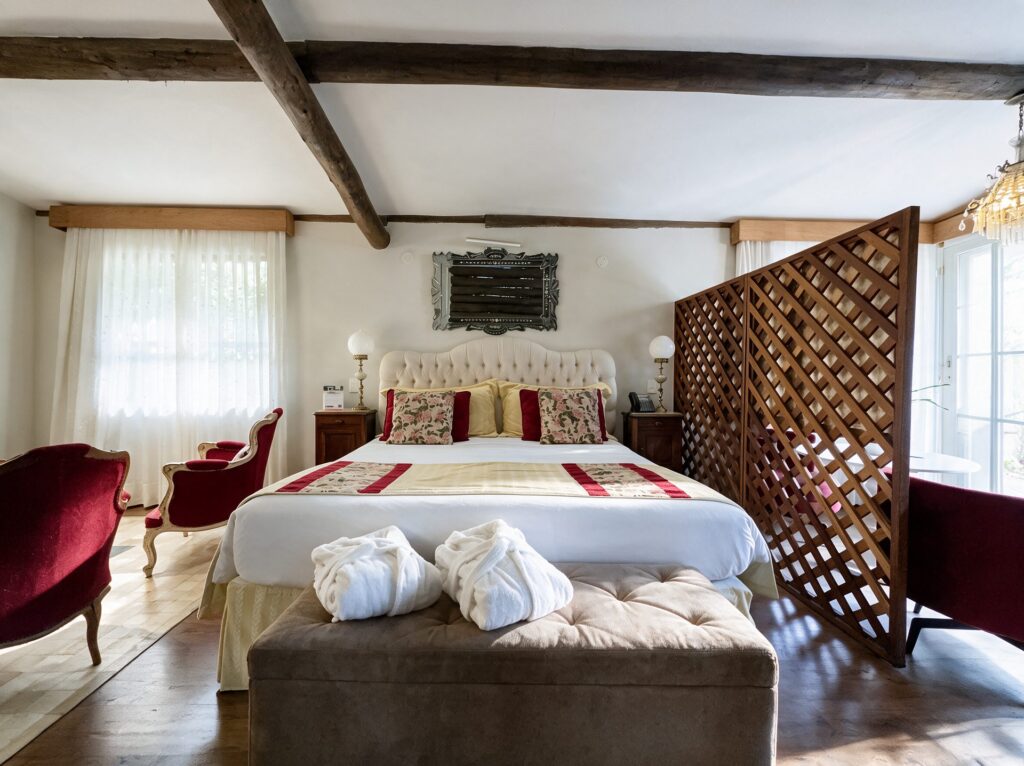 Suíte Super Premium da Locanda Della Mimosa