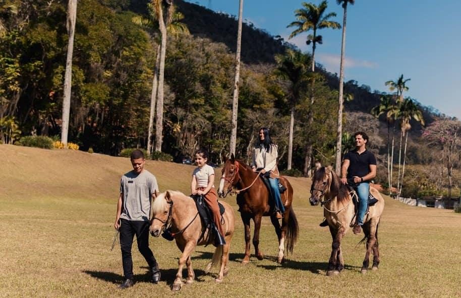 Passeio a cavalo na Locanda Bela Vista