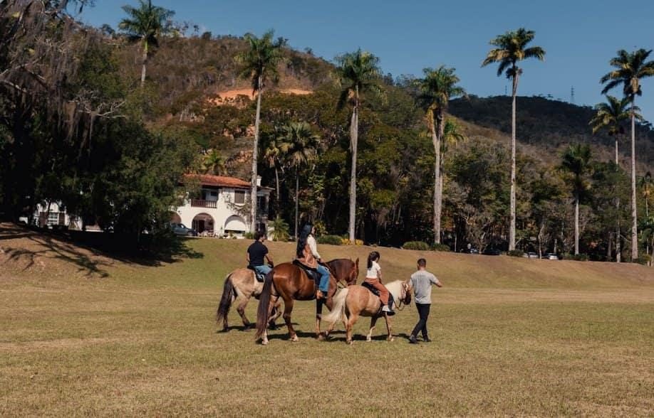 Passeio a cavalo na Locanda Bela Vista