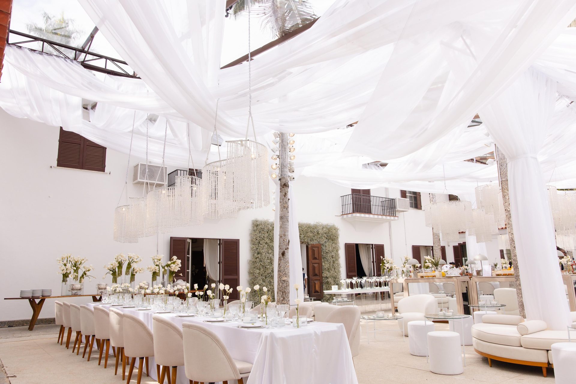 Recepção de casamento na Locanda Bela Vista