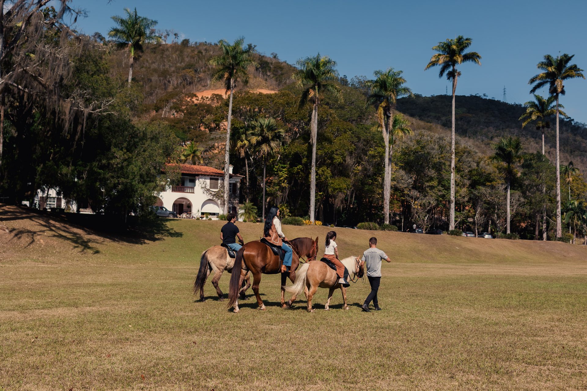 Passeio a cavalo pelos campos da Locanda Bela Vista